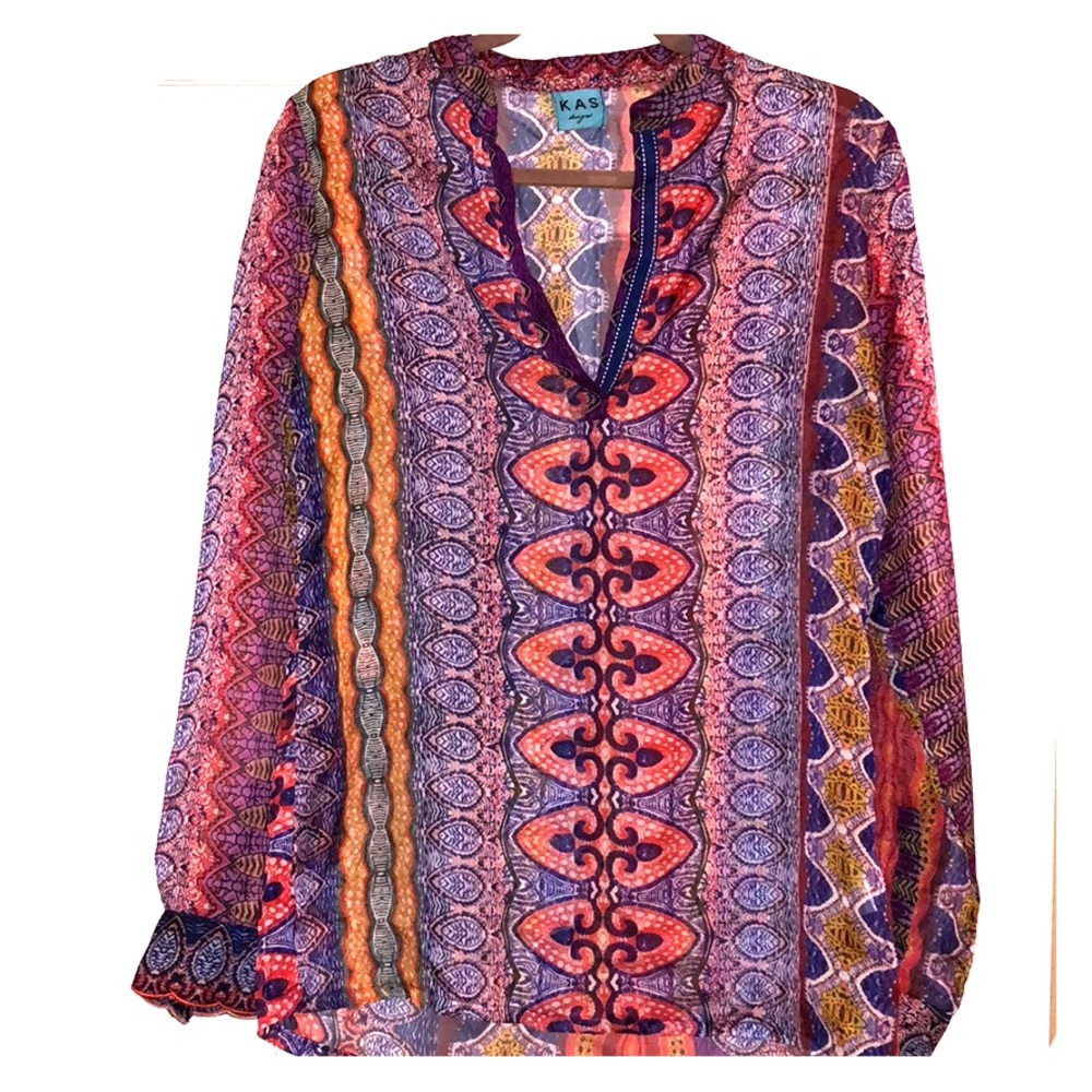 Sheer Dashiki Shirt